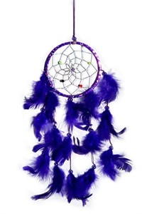 Metallic Hoop Dream Catcher, purple (11.5 cm)