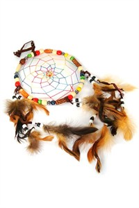Dream Catcher with Coloured Beads