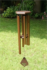 Nature's Melody Wind Chime, 36 inch bronze
