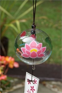 Lotus Flower Wind Chime