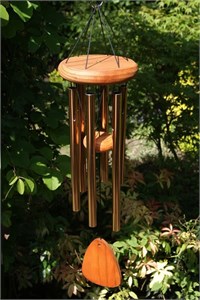 Festival 24 inch Wind Chime, bronze