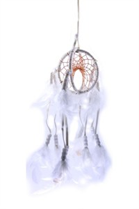 Celestial Dream Catcher, white (7.5 cm)