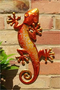 Orange Glass Gecko, 36 cm