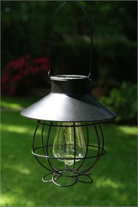 Black Marine Solar Lantern