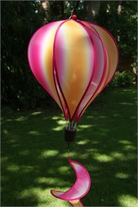 Large Hot Air Balloon Spinner, Fruit Salad