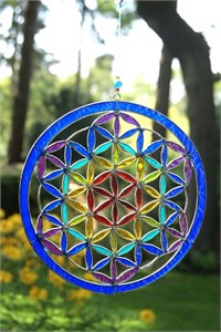 Flower of Life Suncatcher