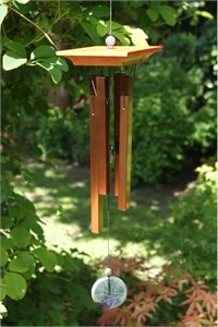 Woodstock Turquoise Wind Chime, Copper