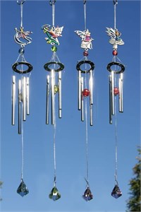 Set of 4 Fairy Wind Chimes