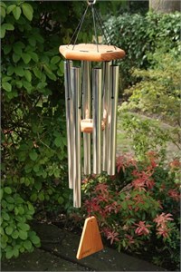 Arias 34 inch Silver Wind Chime