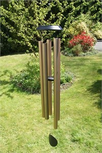 Concerto 60 inch wind chime, satin bronze