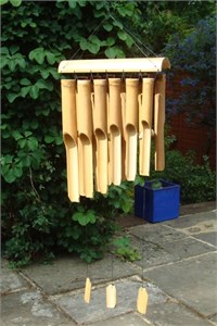  Serengeti Bamboo Wind Chime, large