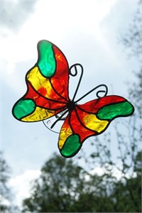 Butterfly Suncatcher with suction pad