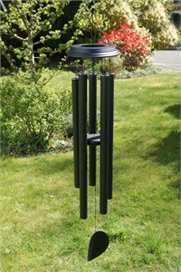 Concerto 48 inch wind chime, satin black