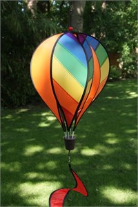 Large Hot Air Balloon Spinner, Sunburst