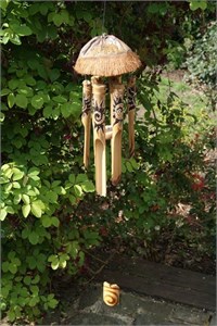 Bright Sunburst Wind Chime, medium