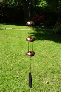 Nature's Melody 3 Copper Temple Bells,