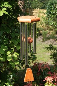 Arias 18 inch Silver Wind Chime 