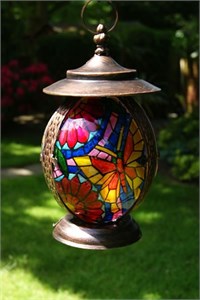 Multicoloured Solar Lantern