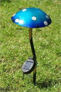 Blue Solar Mushroom