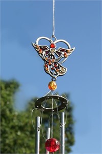 Gemstone Angel Wind Chime