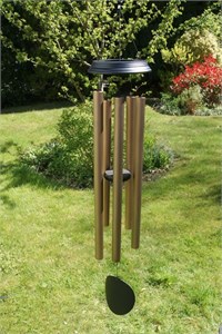 Concerto 48 inch wind chime, satin bronze