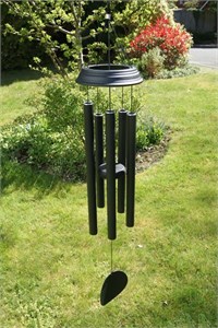 Concerto 36 inch wind chime, satin black