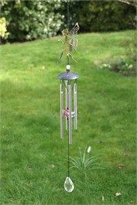 Fairy Wind Chime with Crystals