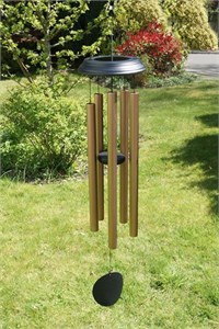 Concerto 40 inch wind chime, satin bronze