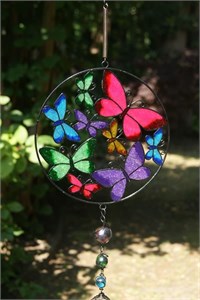 Circle of Butterflies Wind Chime