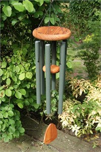 Festival 30 inch Wind Chime, forest green
