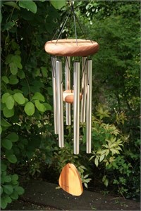 Festival 24 inch Wind Chime, silver