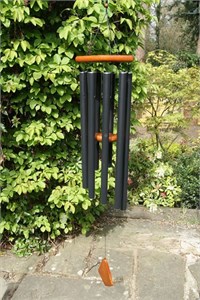 Adante 50 inch Wind Chime, satin black