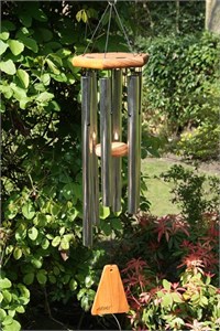 Arias 29 inch Silver Wind Chime