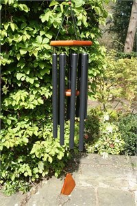 Adante 42 inch Wind Chime, satin black