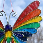 Rainbow Butterfly Suncatcher, medium