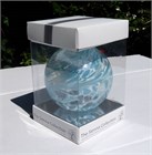 Pastel Blue Glass Ball, 10 cm