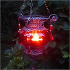 Red Moroccan Tea Light Lantern