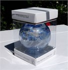 Sapphire Glass Ball, 10 cm