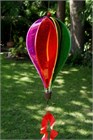 Standard Hot Air Balloon Spinner, Rainbow Sparkle