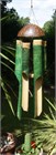 Batu Bamboo Wind Chime, large green