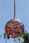 Ruby Glass Ball, 10 cm