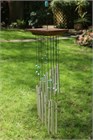 Woodstock Turquoise Mystic Spiral Wind Chime