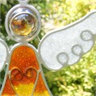 Yellow and Orange Angel Wind Chime