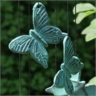 Woodstock Bell and Butterflies Wind Chime