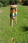 Rainbow Thread Bamboo Wind Chime 