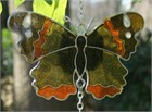 British Butterfly Wind Chimes:  Red Admiral