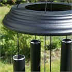 Concerto 40 inch wind chime, satin black