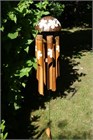 Frangipani Bamboo Wind Chime, medium