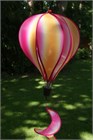 Large Hot Air Balloon Spinner, Fruit Salad