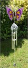 Purple Butterfly Wind Chime